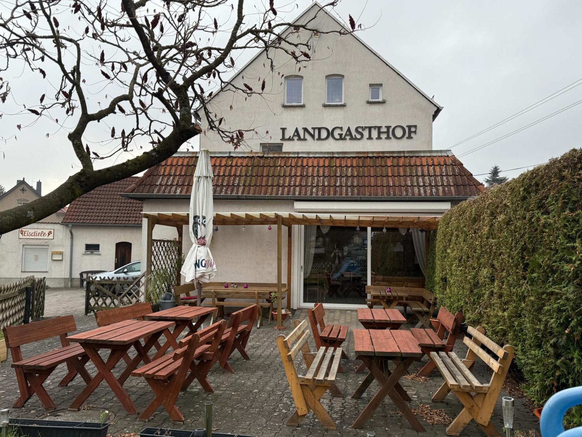 Landgasthof Zur Guten Quelle Wermsdorf Exterior foto
